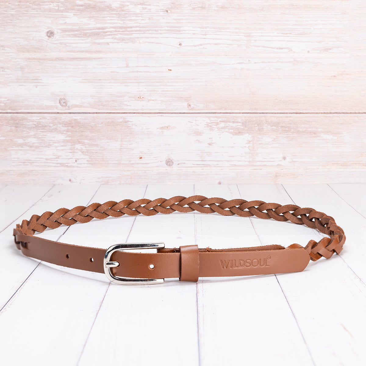 Wildsoul Braided Belt Camel 07