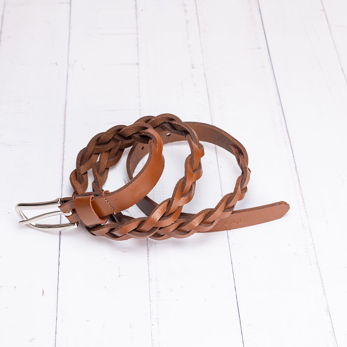 Wildsoul Braided Belt Camel 09