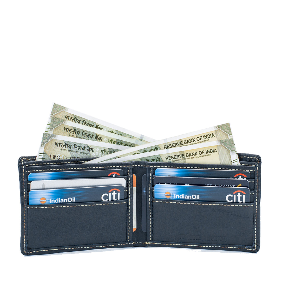 Wildsoul Sleek Cash Wallet Midnight Blue 03