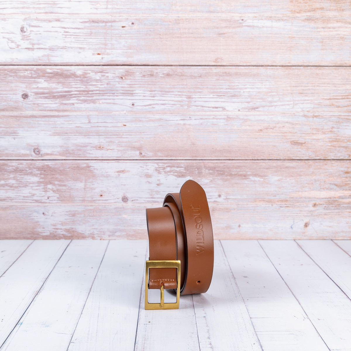 Wildsoul Unisex Belt Antique Gold Buckle 02