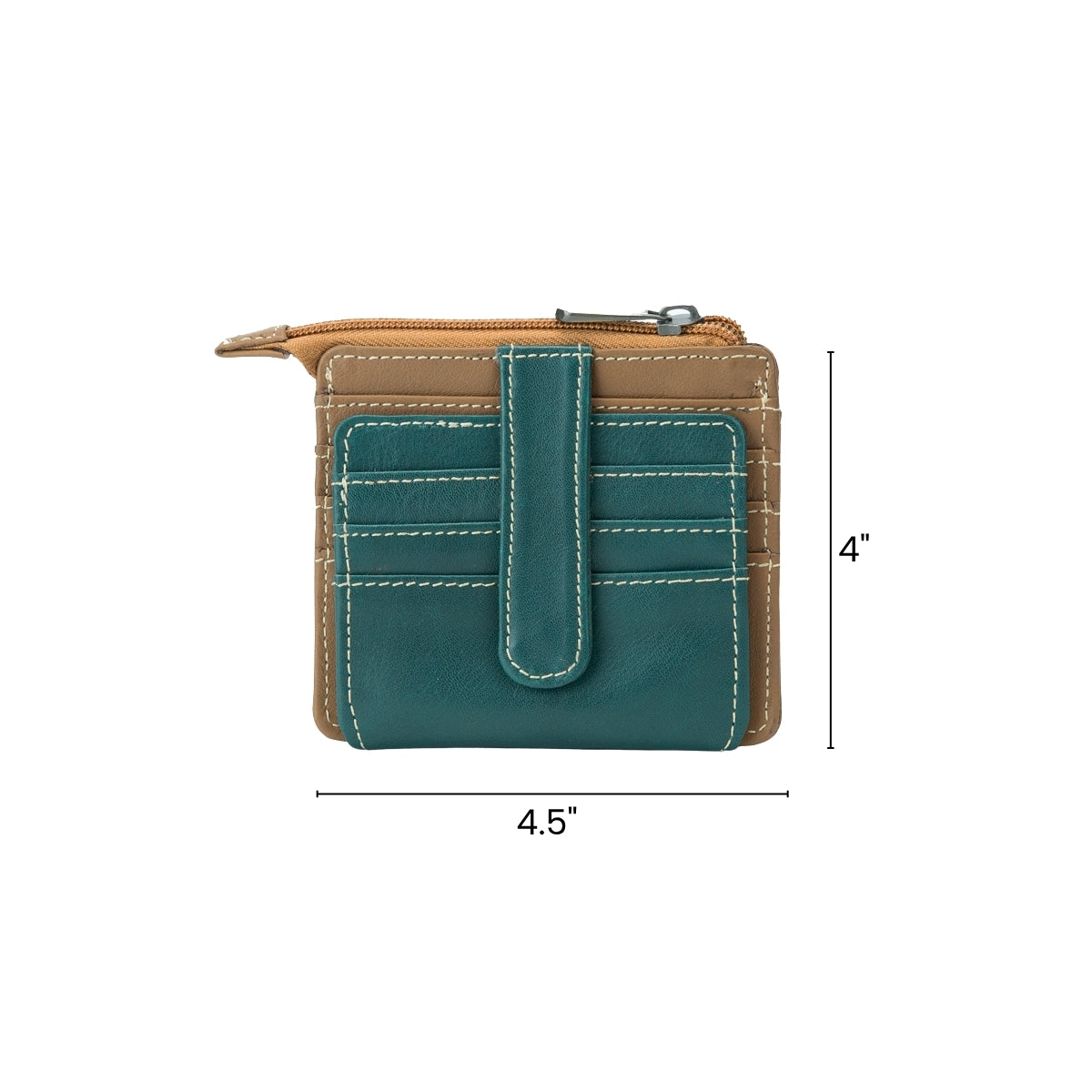 Wildsoul Unisex Wallet Teal 08