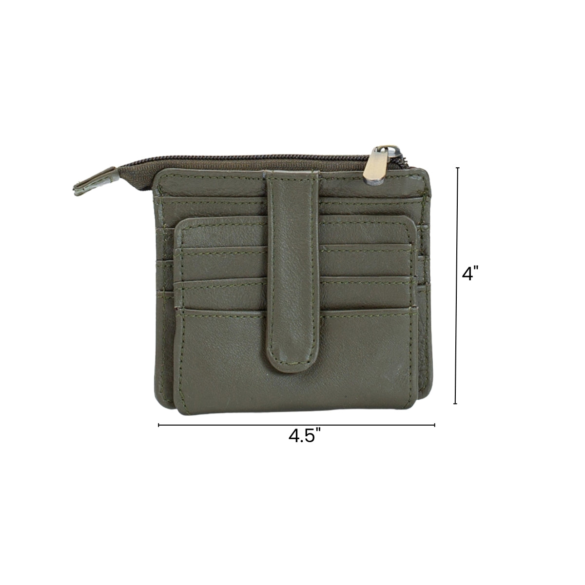 Wildsoul Unisex Wallet Olive 09