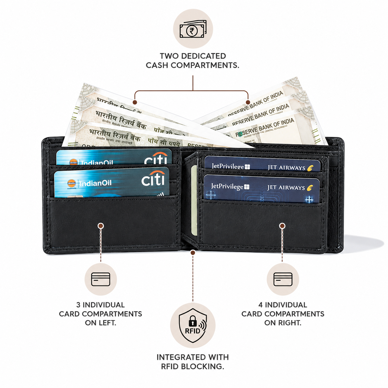 Wildsoul All Inclusive Wallet Black 06