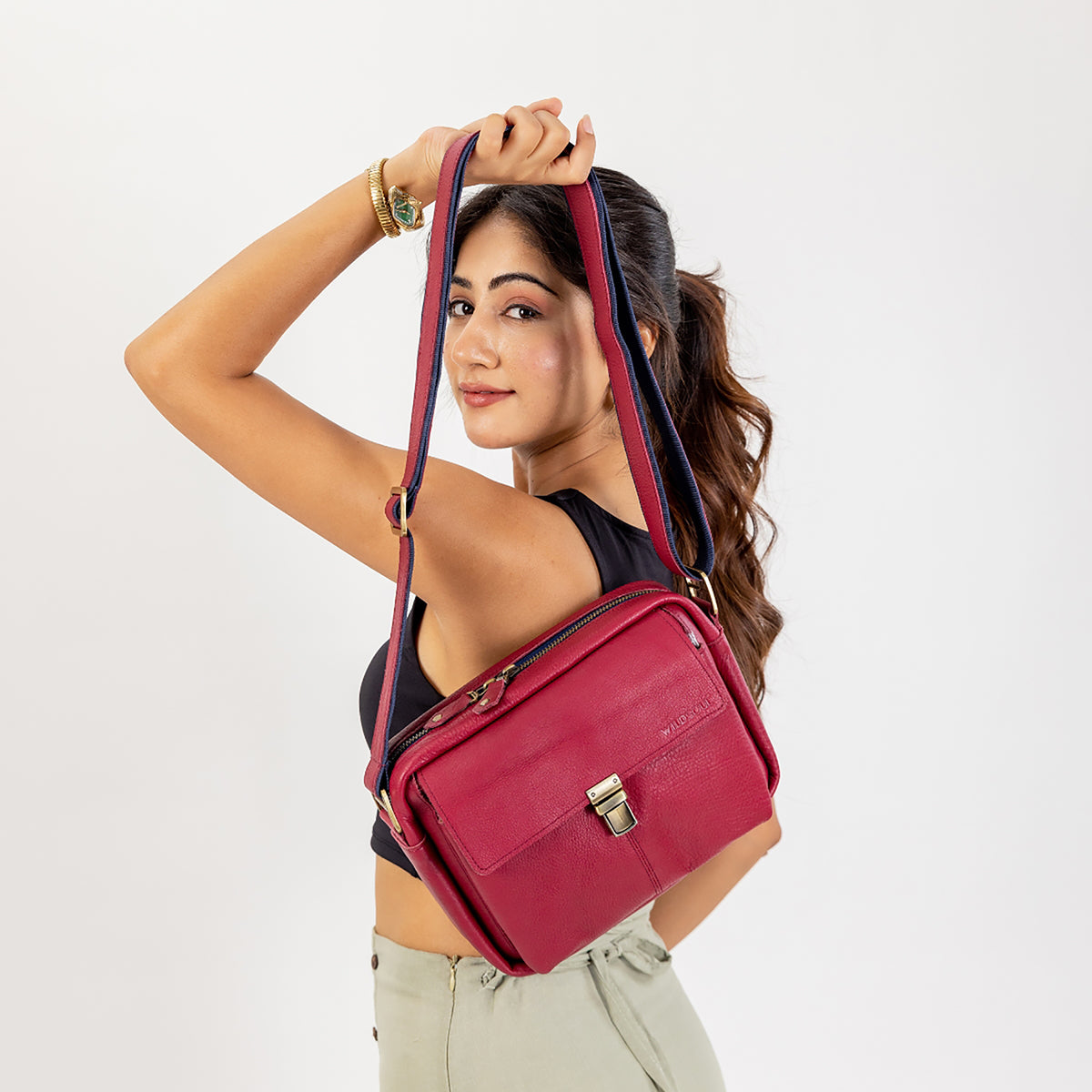 Wildsoul Baggy Sling Cherry Pink 09