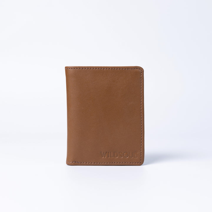 Wildsoul Bi Fold Card Wallet Cappuccino 01