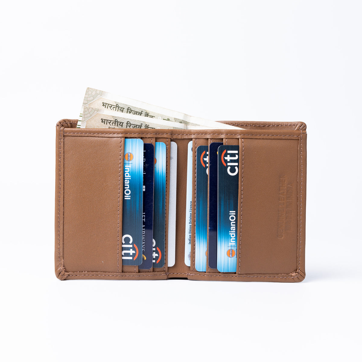 Wildsoul Bi Fold Card Wallet Cappuccino 03