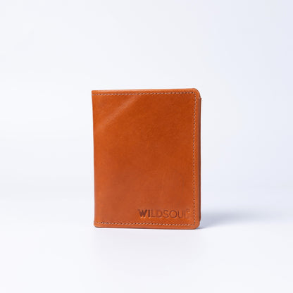 Wildsoul Bi Fold Card Wallet Tangerine 01