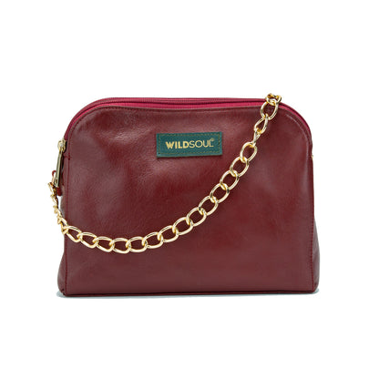 Wildsoul Chain Sling Burgundy 02