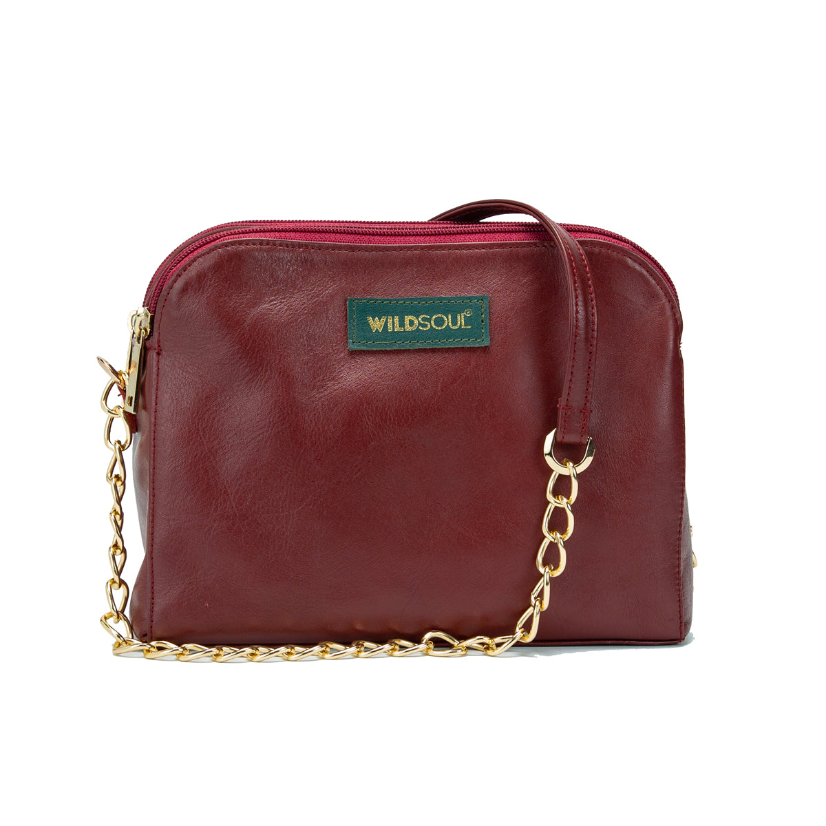 Wildsoul Chain Sling Burgundy 03