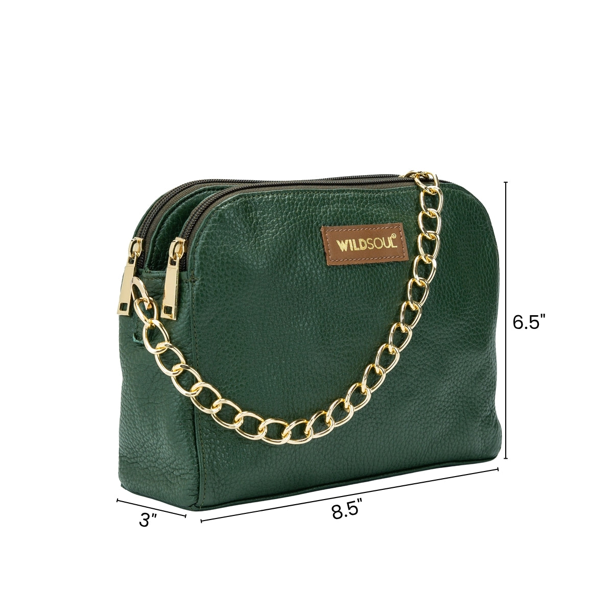 Wildsoul Chain Sling Emerald Green 06