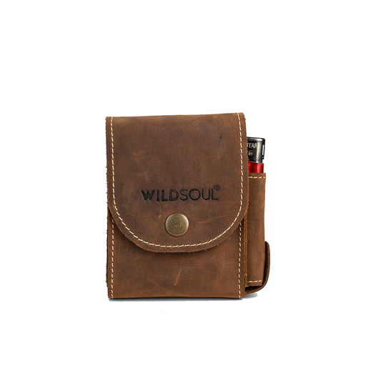 Wildsoul Cigarette Box Case Walnut Brown 02