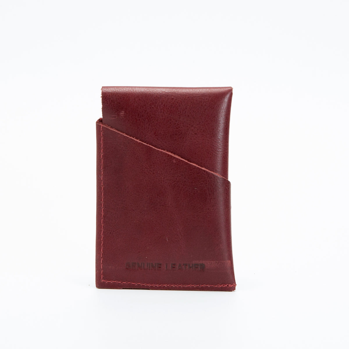 Wildsoul Clean Cut Card Holder Burgundy 02