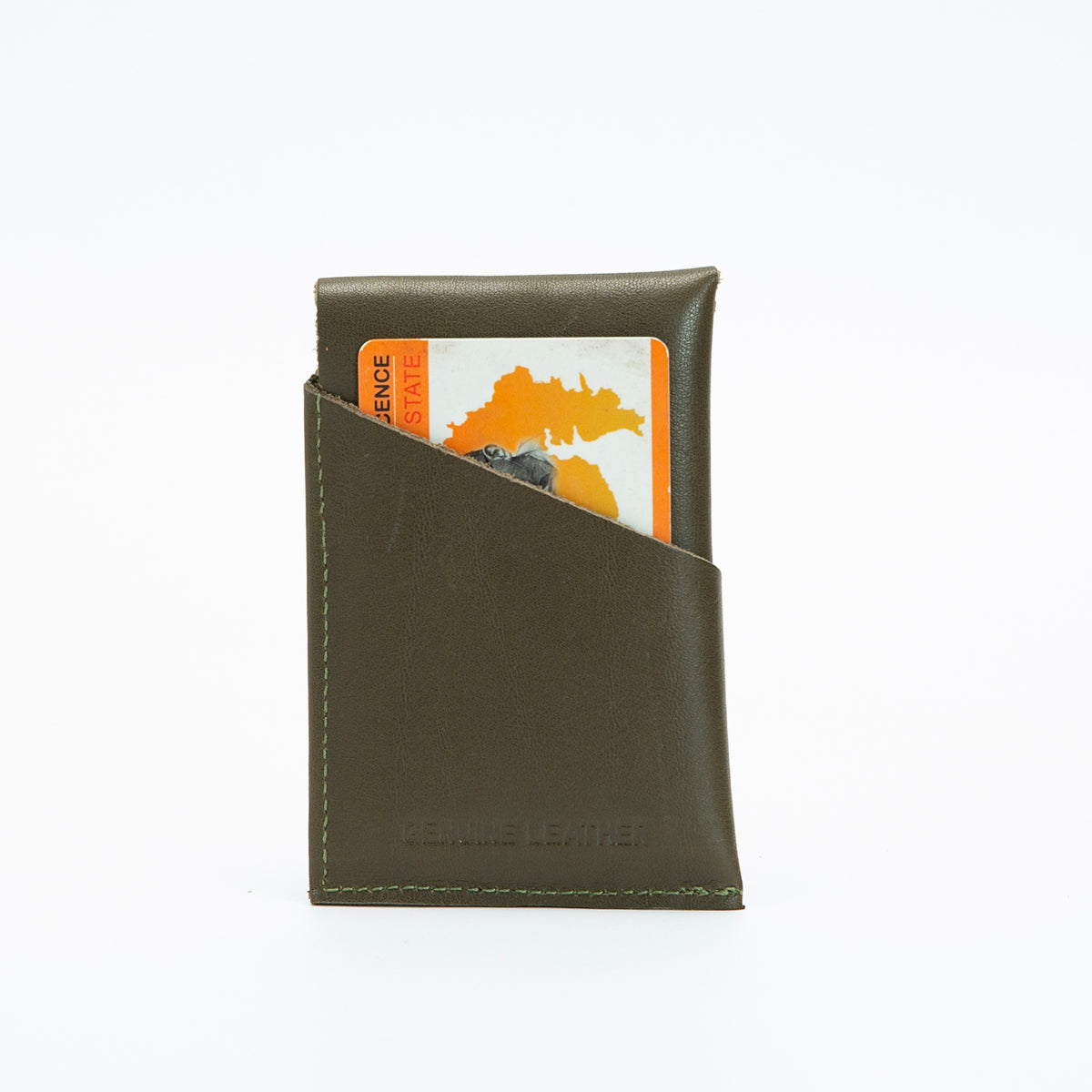 Wildsoul Clean Cut Card Holder Olive 04