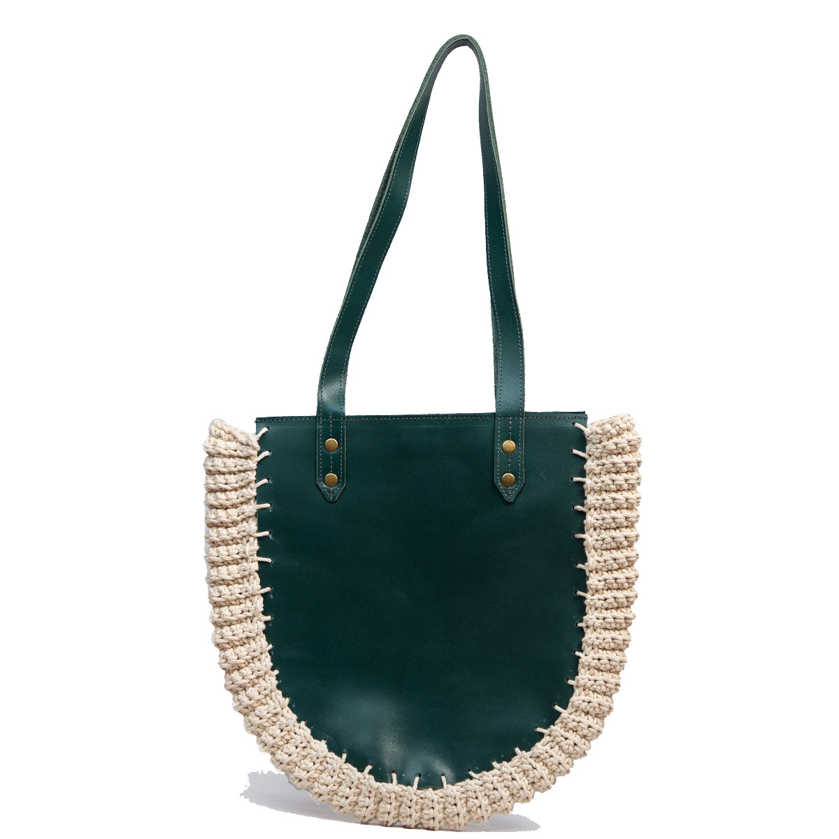 Wildsoul Crochet Tote Teal 02