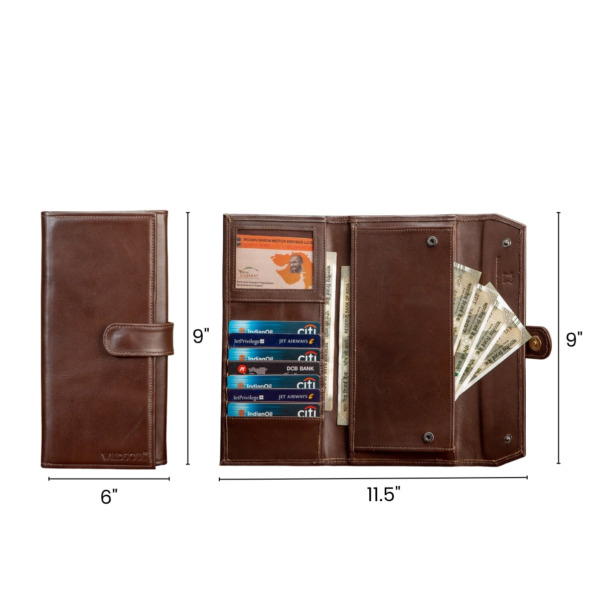 Wildsoul Document Organiser Ginger Bread 05