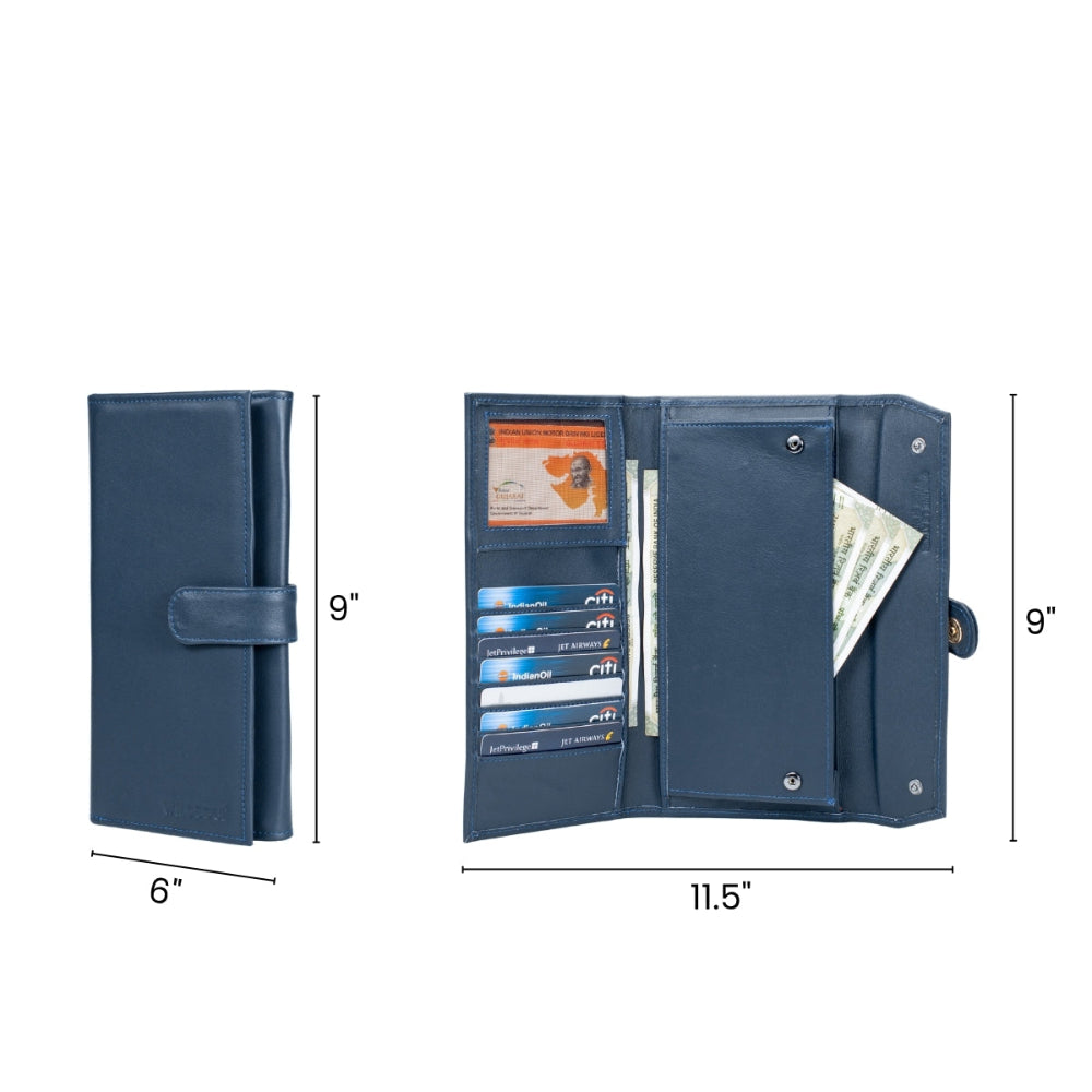 Wildsoul Document Organiser Midnight Blue 05