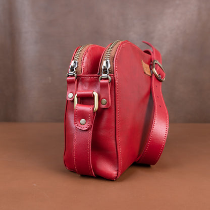 Wildsoul Double Zip Sling Scarlet 03