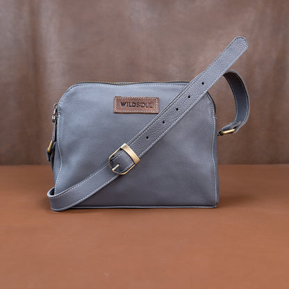 Wildsoul Double Zip Sling Slate Gray 02