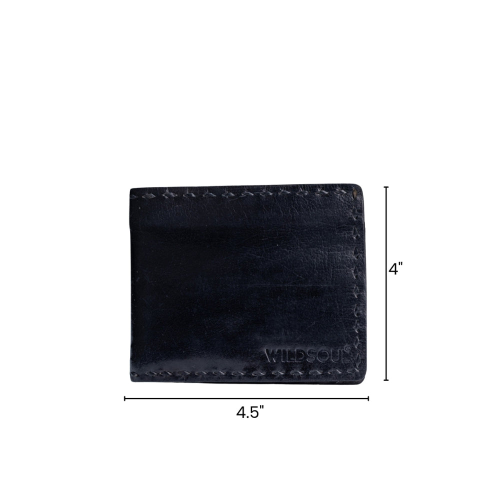 Wildsoul Handmade Wallet for Men Black 05