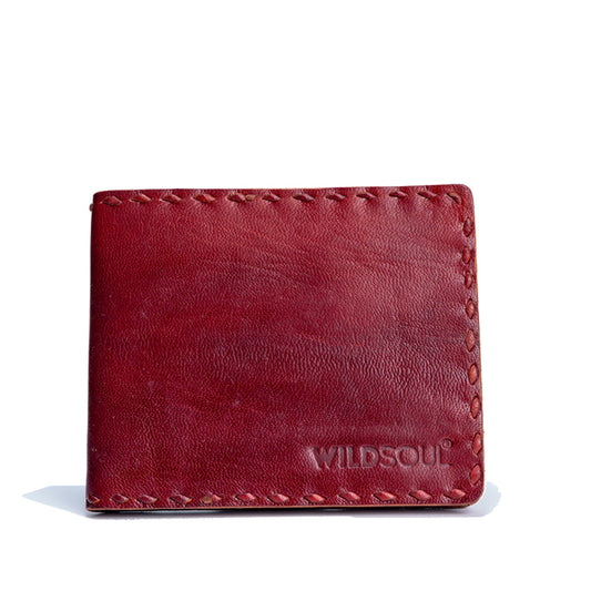 Wildsoul Handmade Wallet for Men Brick Red 01