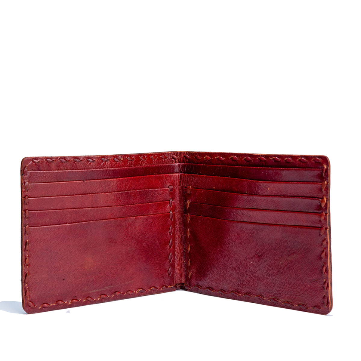 Wildsoul Handmade Wallet for Men Brick Red 02