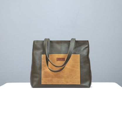 Wildsoul Lightweight Tote Olive 02