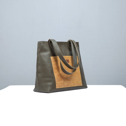 Wildsoul Lightweight Tote Olive 03