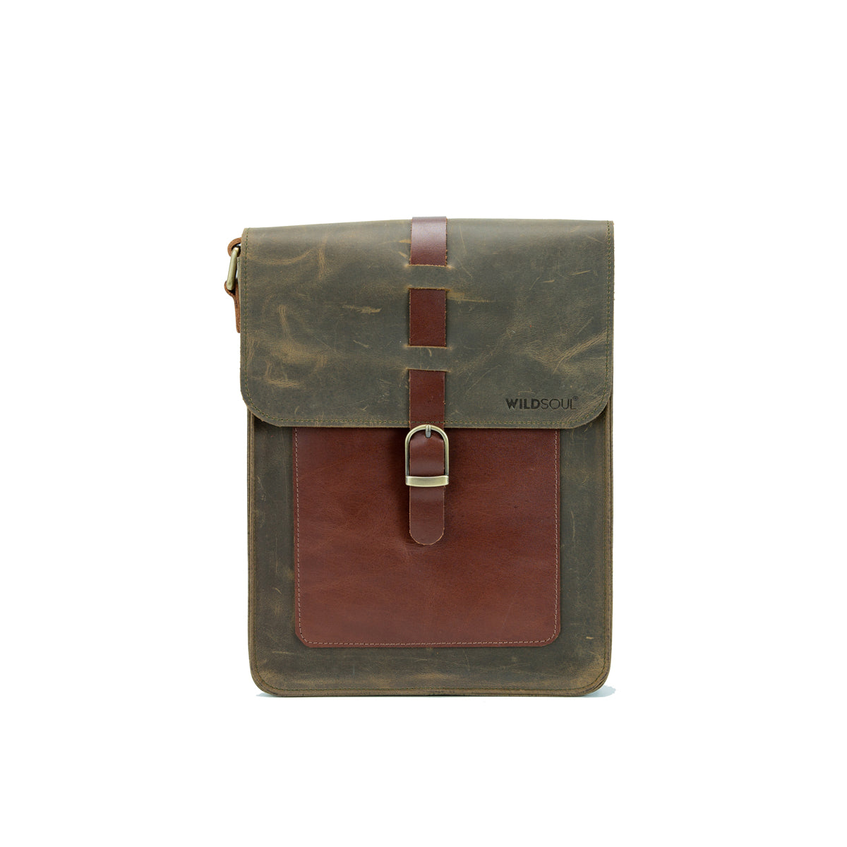 Wildsoul Messenger Bag Olive 02