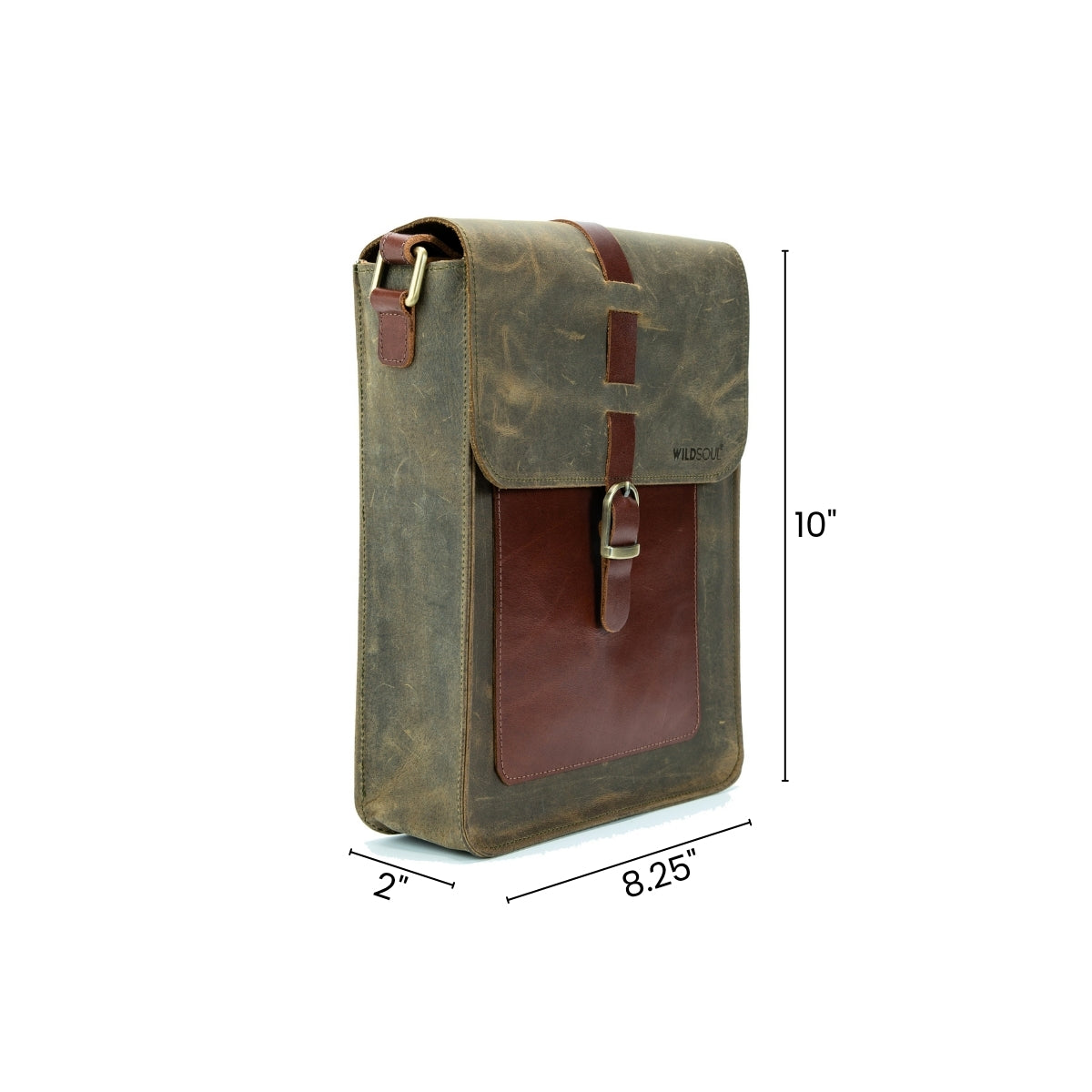 Wildsoul Messenger Bag Olive 05
