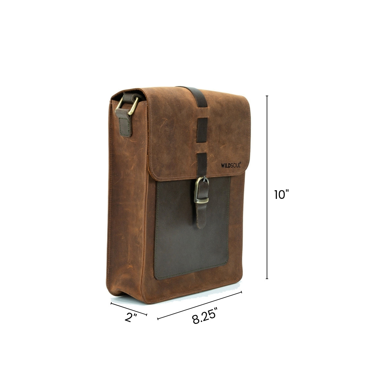 Wildsoul Messenger Bag Walnut Brown 06