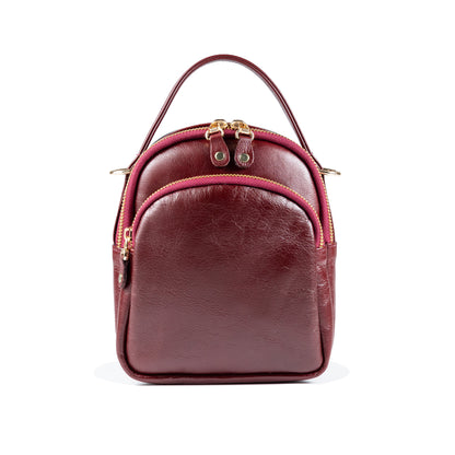 Wildsoul Mini Oval Sling Burgundy 01