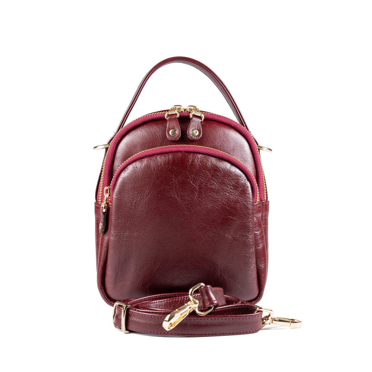 Wildsoul Mini Oval Sling Burgundy 02