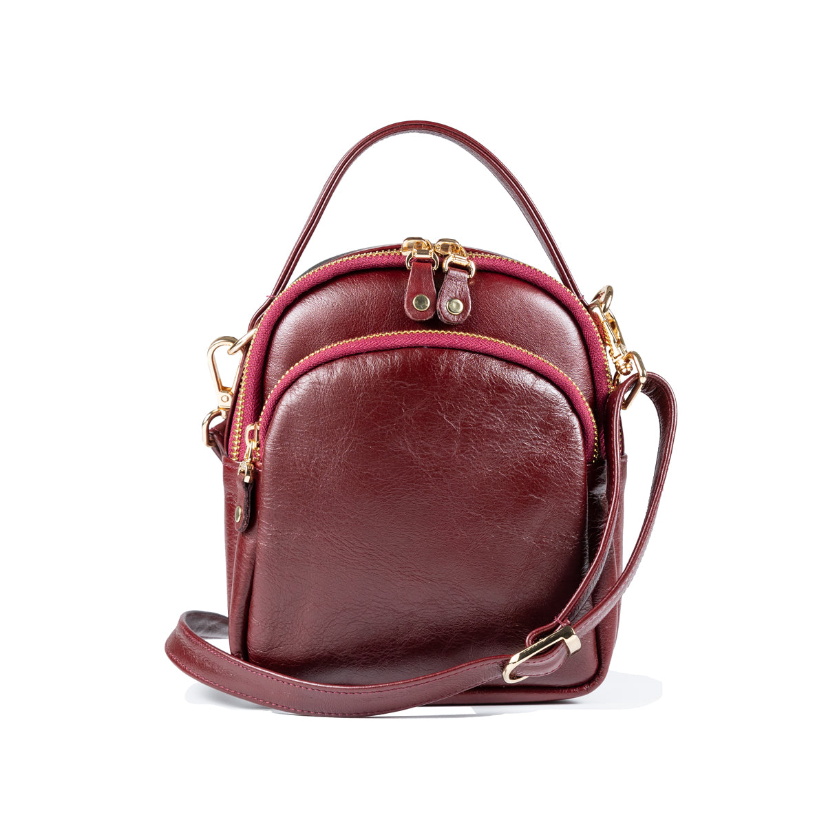 Wildsoul Mini Oval Sling Burgundy 04