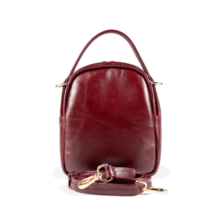 Wildsoul Mini Oval Sling Burgundy 05