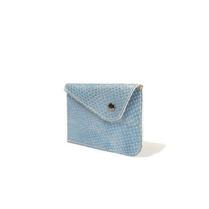 Wildsoul Minimal Card Case Blue Snake 02
