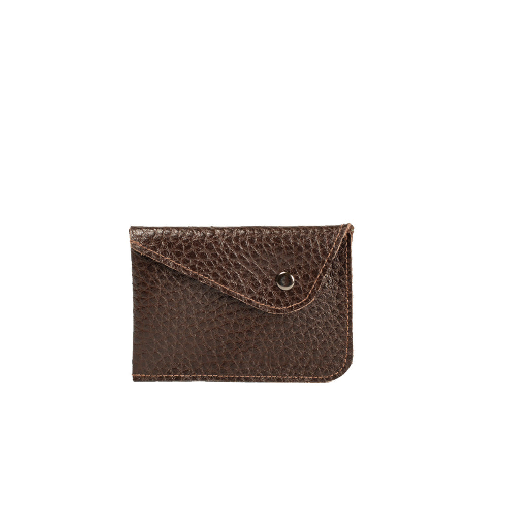 Wildsoul Minimal Card Case Dark Chocolate 01