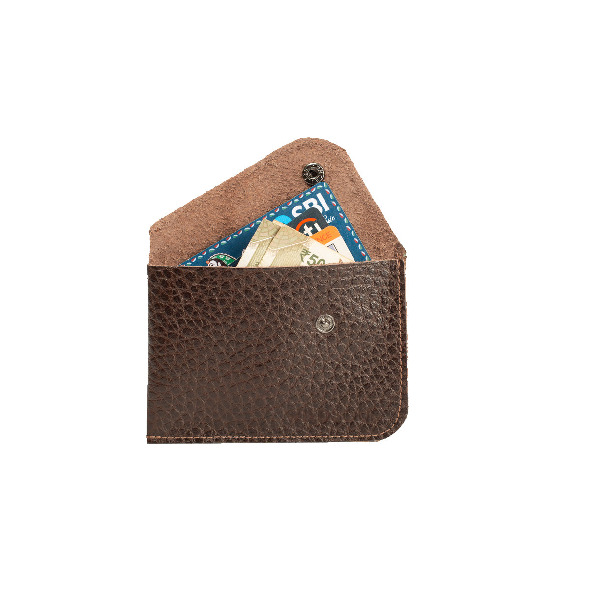 Wildsoul Minimal Card Case Dark Chocolate 03