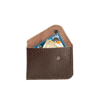 Wildsoul Minimal Card Case Dark Chocolate 03