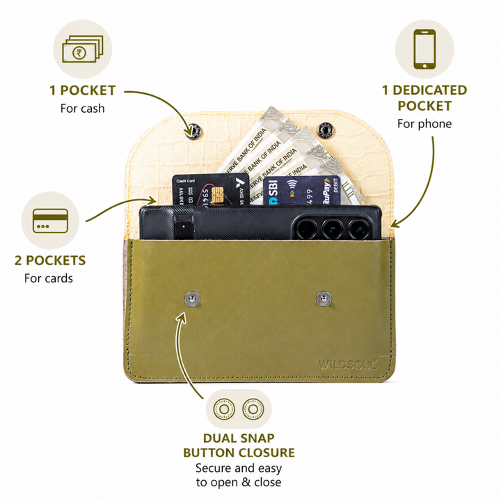 Wildsoul Minimal Wallet Pistachio 05