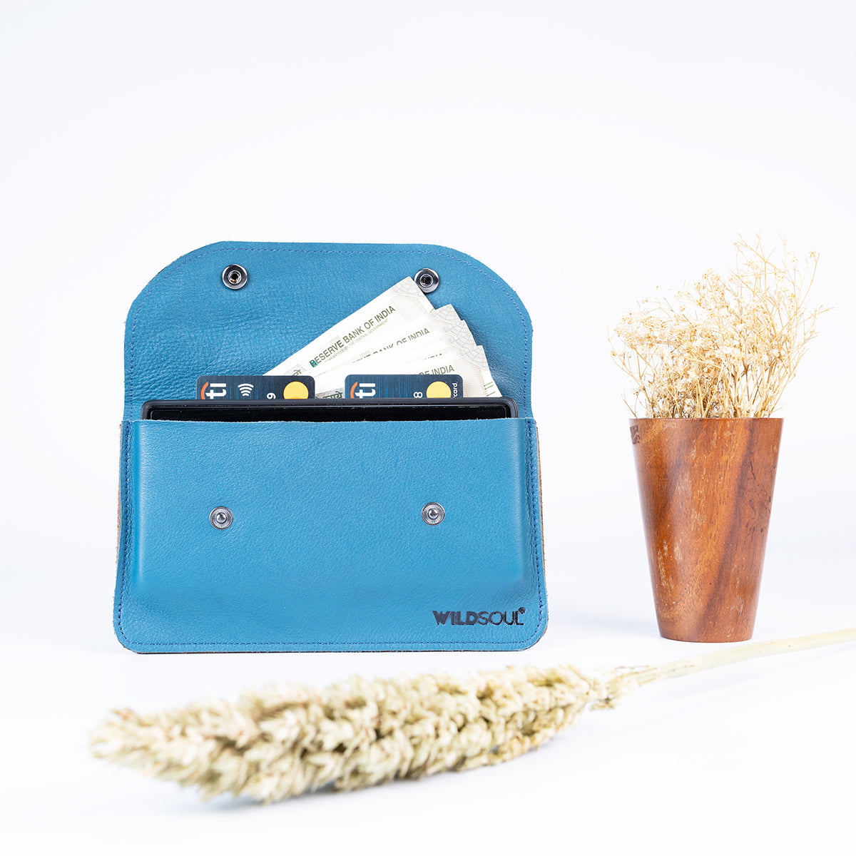 Wildsoul Minimal Wallet Turquoise 02