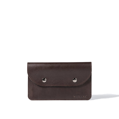 Wildsoul Minimal Wallet Dark Chocolate 01