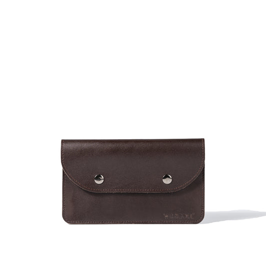 Wildsoul Minimal Wallet Dark Chocolate 01