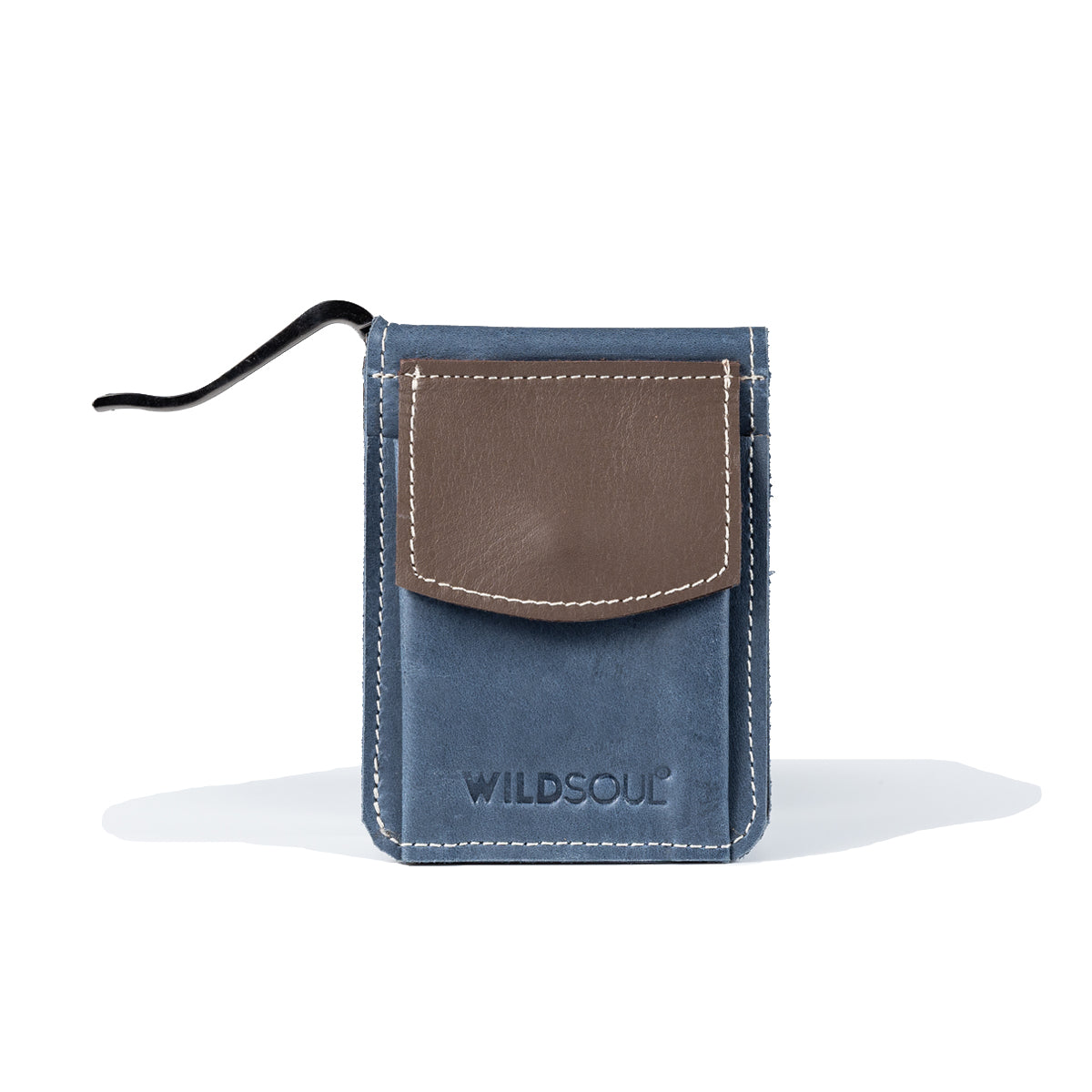 Wildsoul Money Clip Wallet Indigo 01