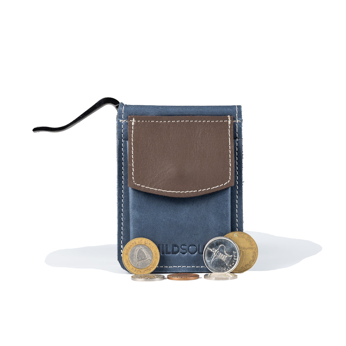 Wildsoul Money Clip Wallet Indigo 05