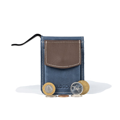 Wildsoul Money Clip Wallet Indigo 05