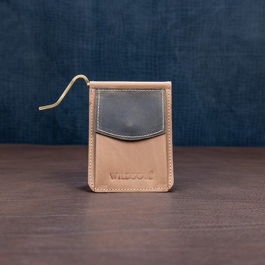 Wildsoul Money Clip Wallet Olive 01
