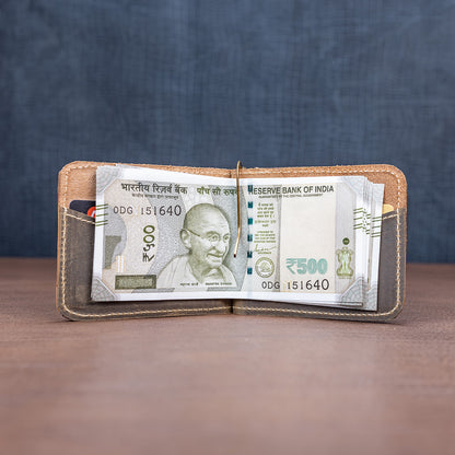 Wildsoul Money Clip Wallet Olive 03