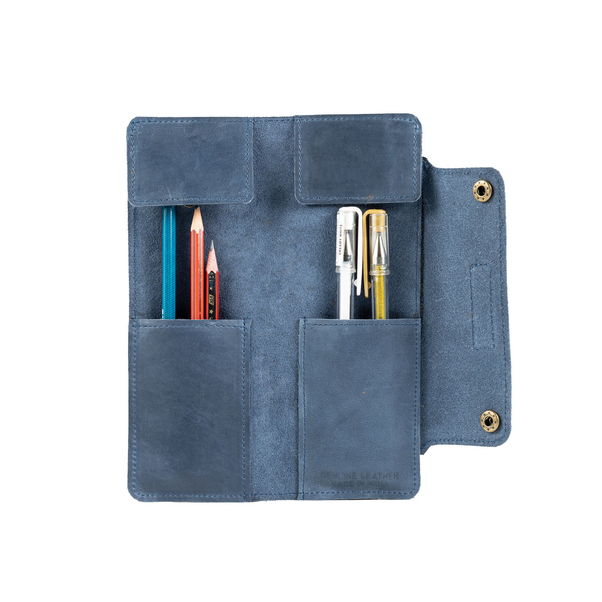Wildsoul Pencil Case Indigo 03