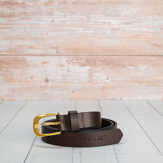 Wildsoul Plain Belt Dark Chocolate 01