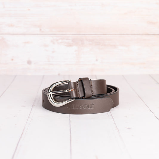 Wildsoul Plain Belt Dark Chocolate 04